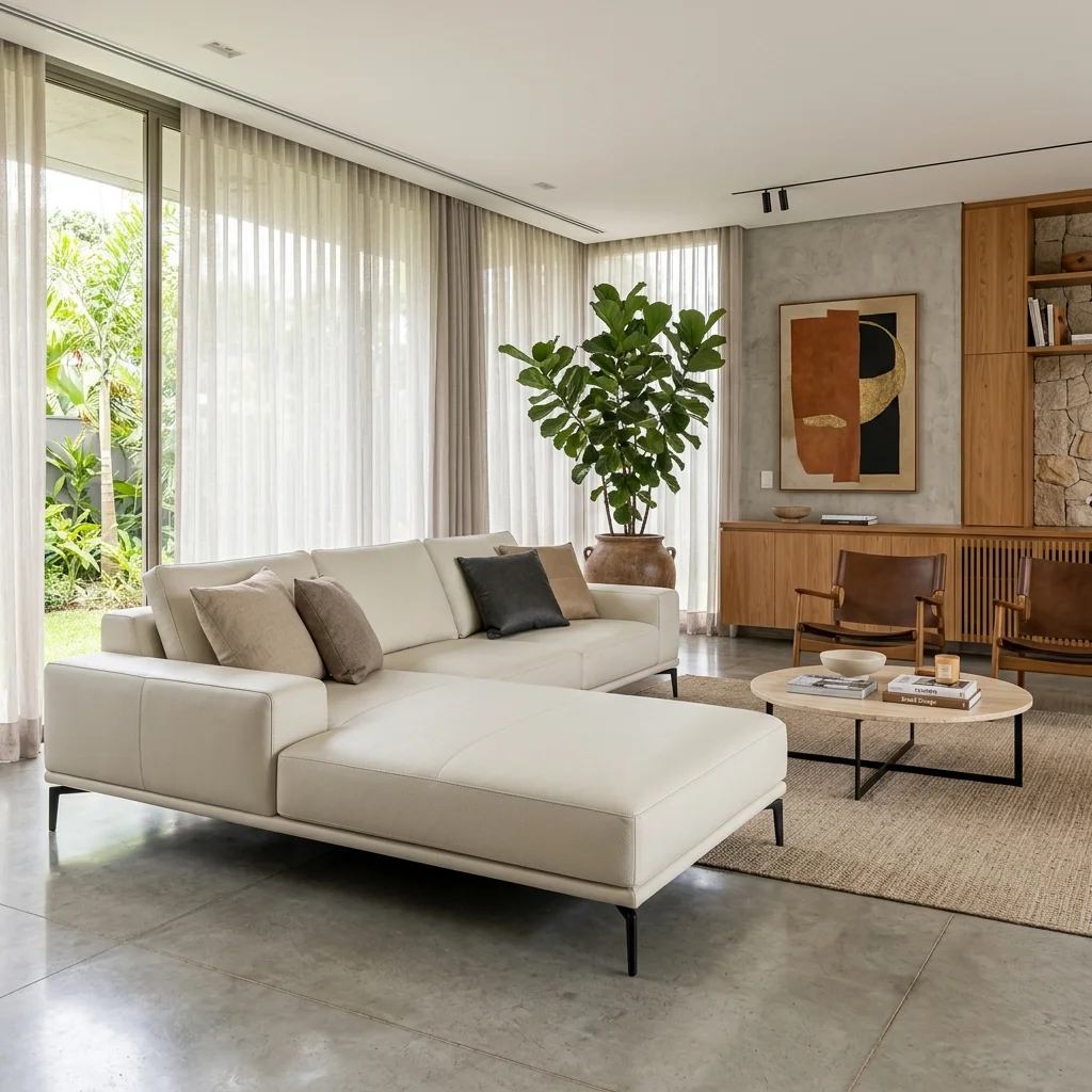 Sofá Concept by Salva — Design robusto e conforto ergonômico