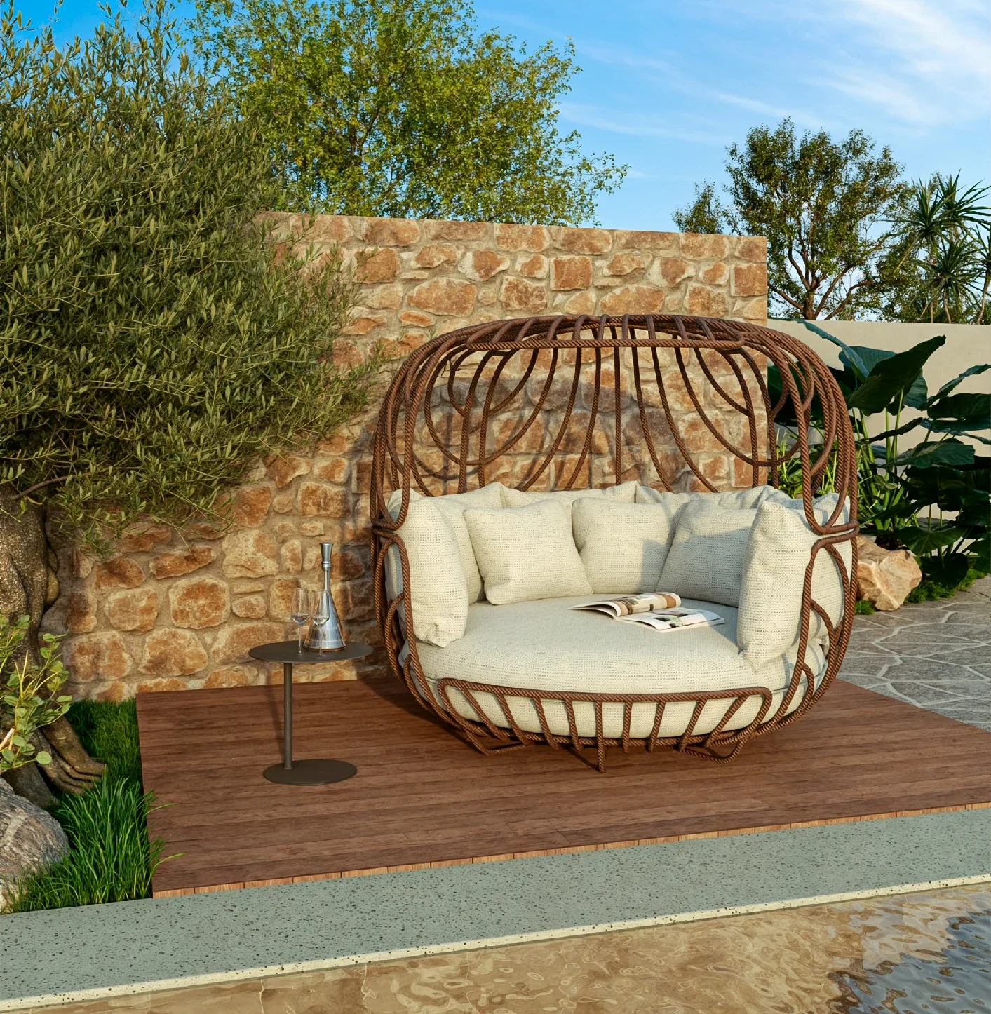 Móveis Externos de Luxo para Varanda e Jardim